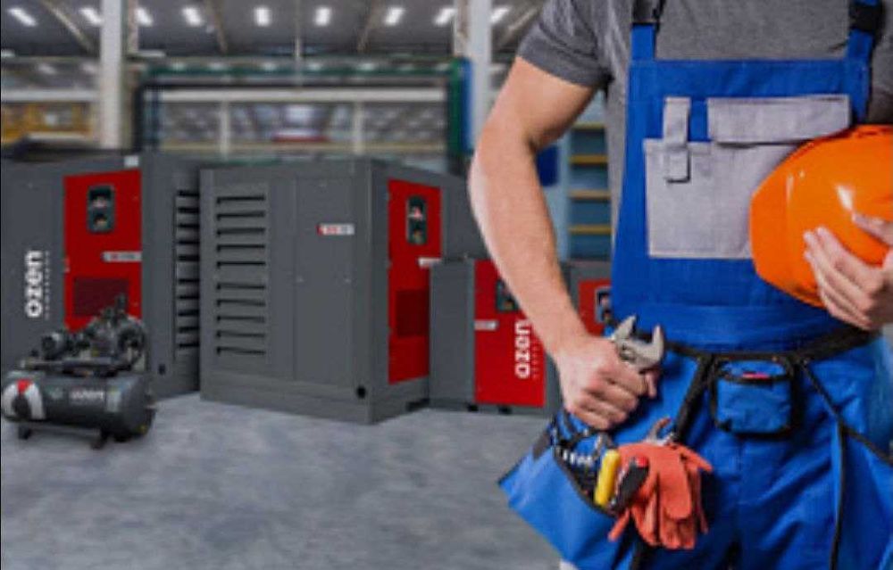 xizmat ko'rsatish, ta'mirlash, kompressorlar