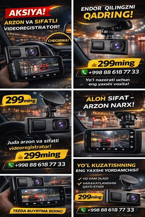 Vidio registrator mashina uchun