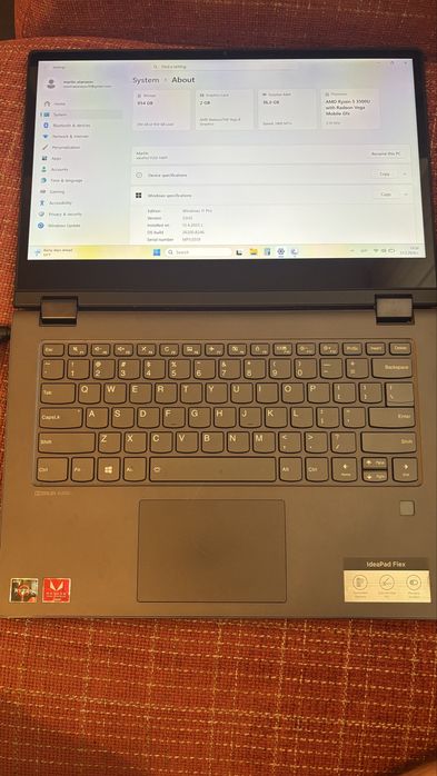 Lenovo ideapad Flex-14API RAM 32GB SSD 1TB