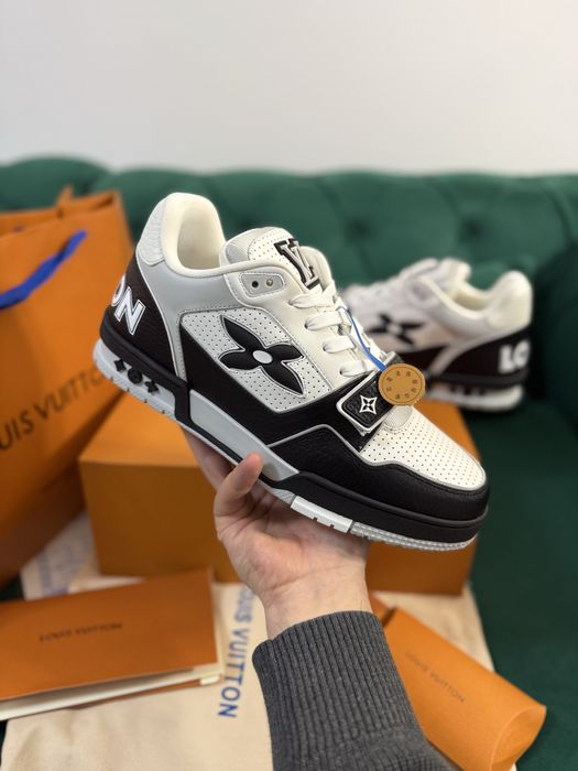 Adidasi Louis Vuitton Trainer piele naturala 100% Full Box Premium