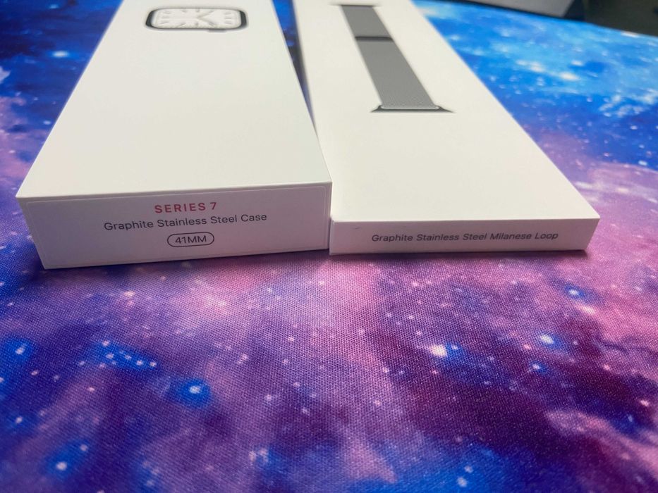 Apple Watch Series 7 Graphite Stainless Steel Case