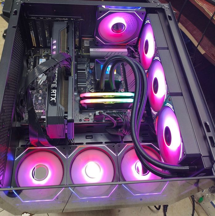 Кес i5 14600kf, 32gb ddr5, ssd 1tb, rtx 3070ti , 1000w Gold blok