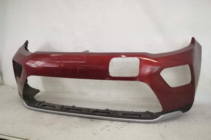 Кия Соул / Kia Soul Предна броня с полагащ се спойлер и оригинални сен