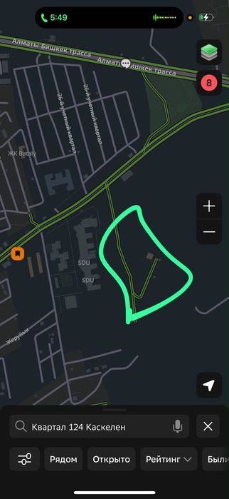 Участок Земли возле Сду