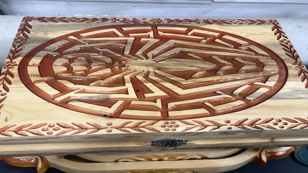 Нарды кустарное изделие