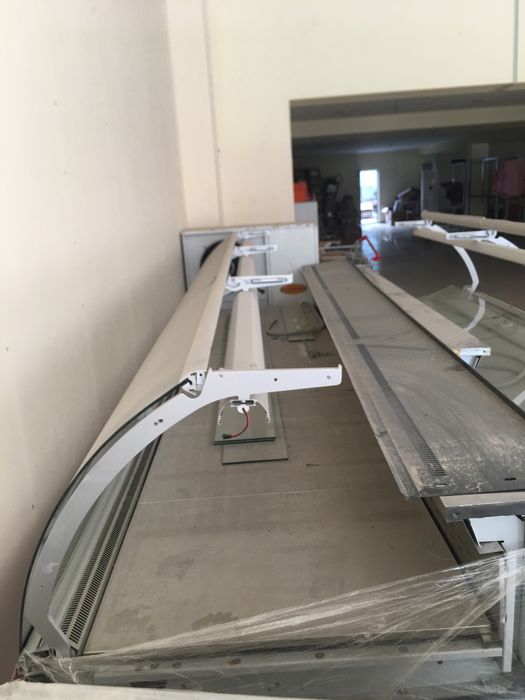 Turetskiy sifatli Vitrinniy holodilnik dlya market 6,25 meter