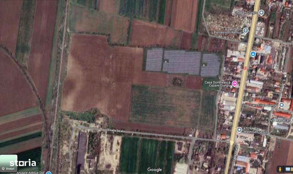 Teren intravilan 47000 mp Giurgiu