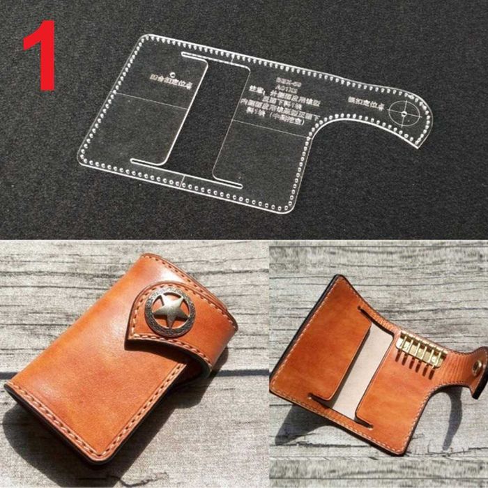 кожарски шаблон, шаблони кройка, различни модели, портмоне, запалка