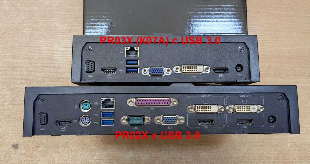 Докинг станция за Dell PR02X PR03X К07А с USB 3.0 + Гаранция