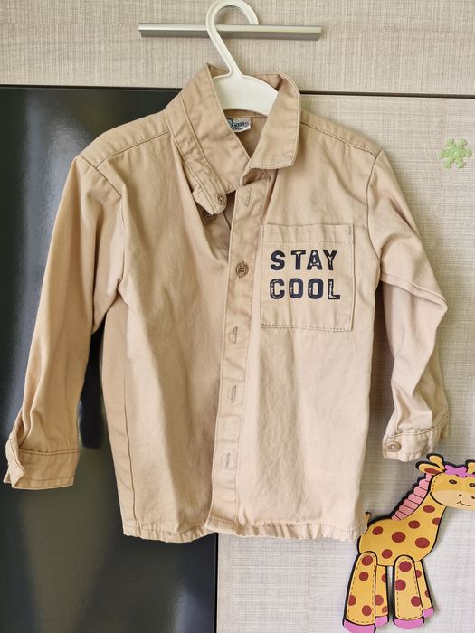 Детски ризи за момче, р-р 92, 98 и 104, цени от 5 лв. до 13 лв.