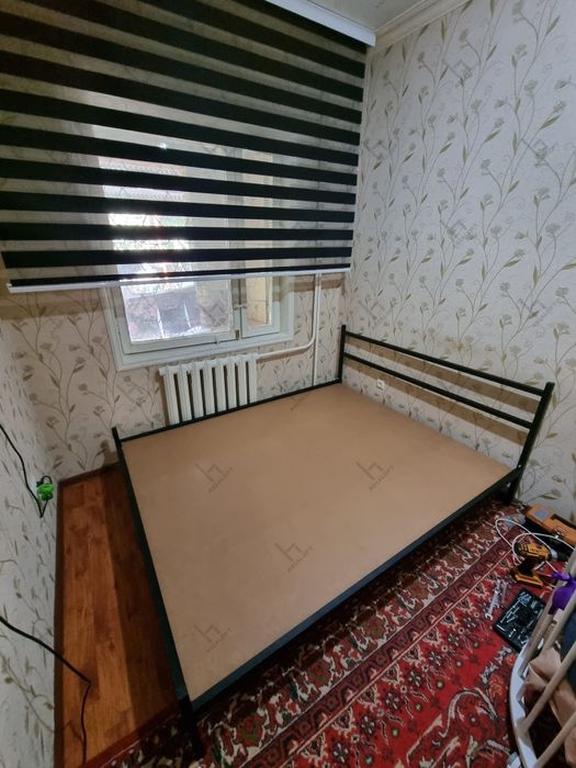 Металлическая Кровать Двухспальная, Темир Кровать,  LOFT Style,