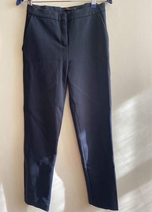 костюм, брючный темносиний