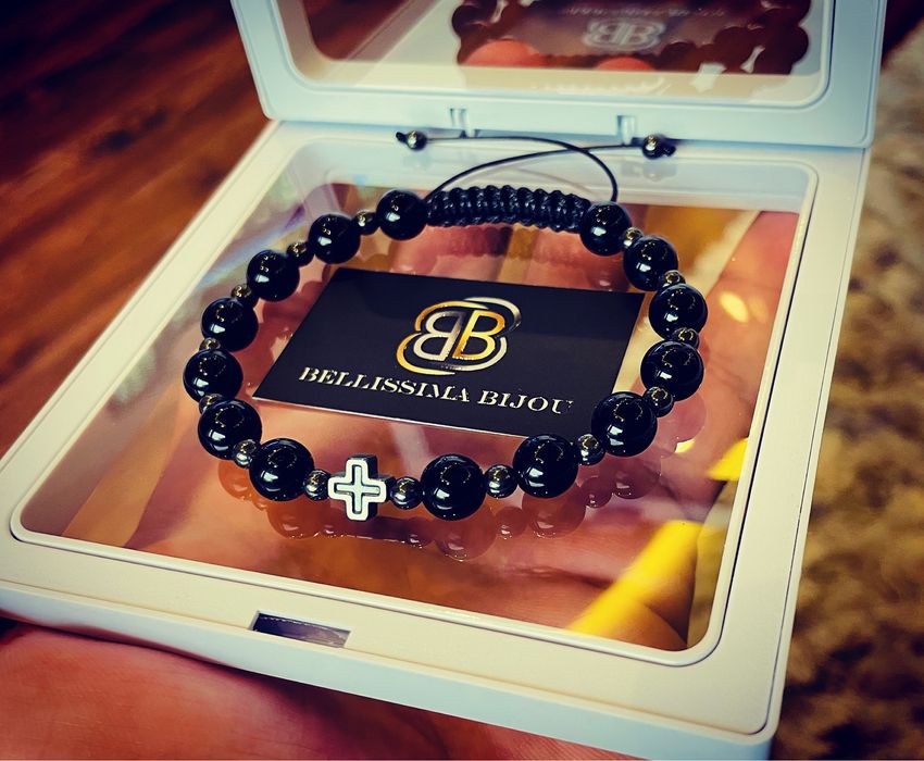 Мъжка Гривна с Кръстче