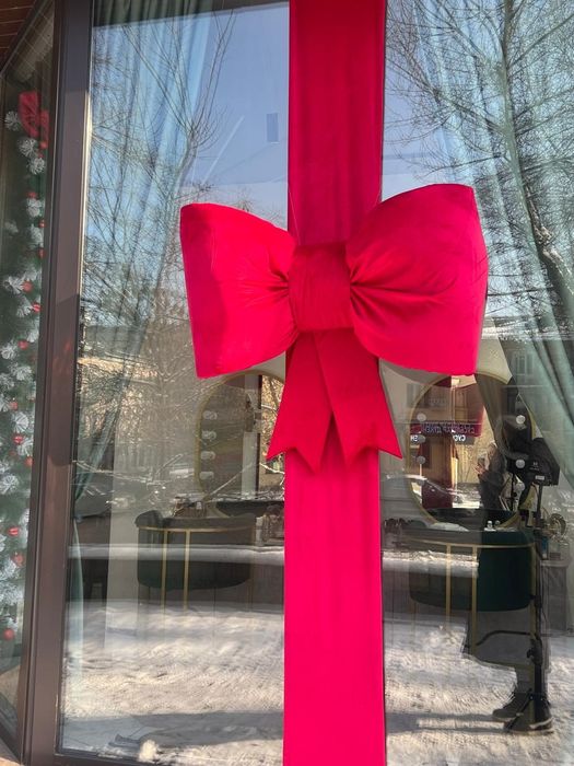 Праздничный бант для декора