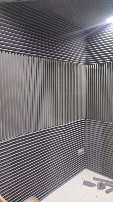 Акустика , поролон, эхо ловушки, панел акустический поролон