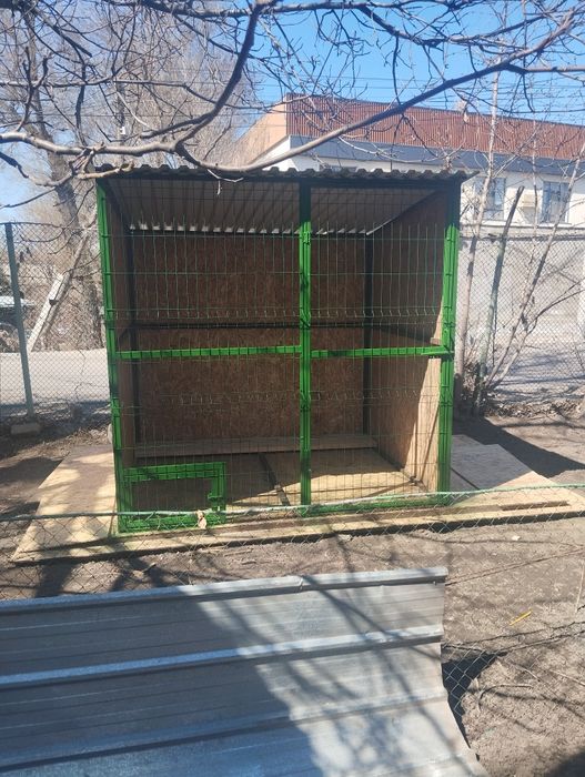 Вальер. Изготовление вальеров кошатников курятников. Монтаж