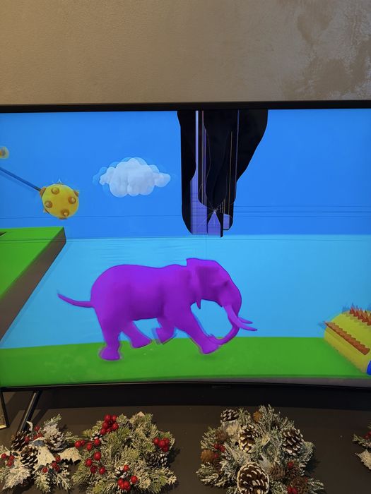 TV Samsung 123cm curbat defect