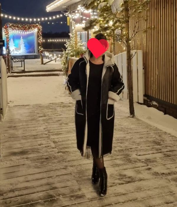 Двухсторонняя дублёнка