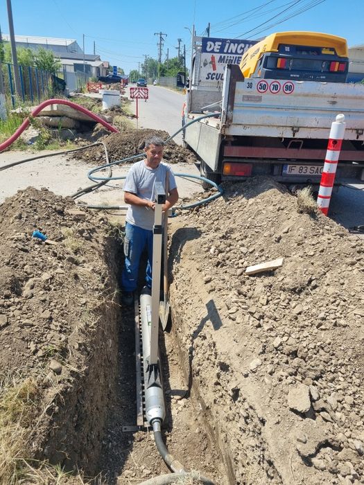 Foraj orizontal subtraversări șosele foraje orizontale  subtraversari