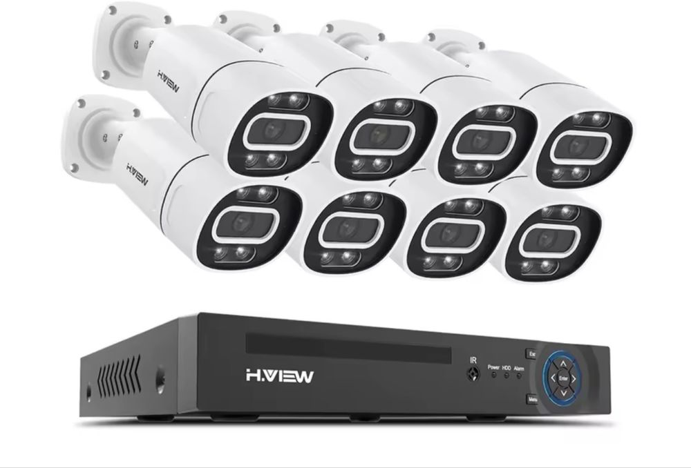 Vindem si Montam Camere Supraveghere Video KIT Complet 4/8/12 CAMERE