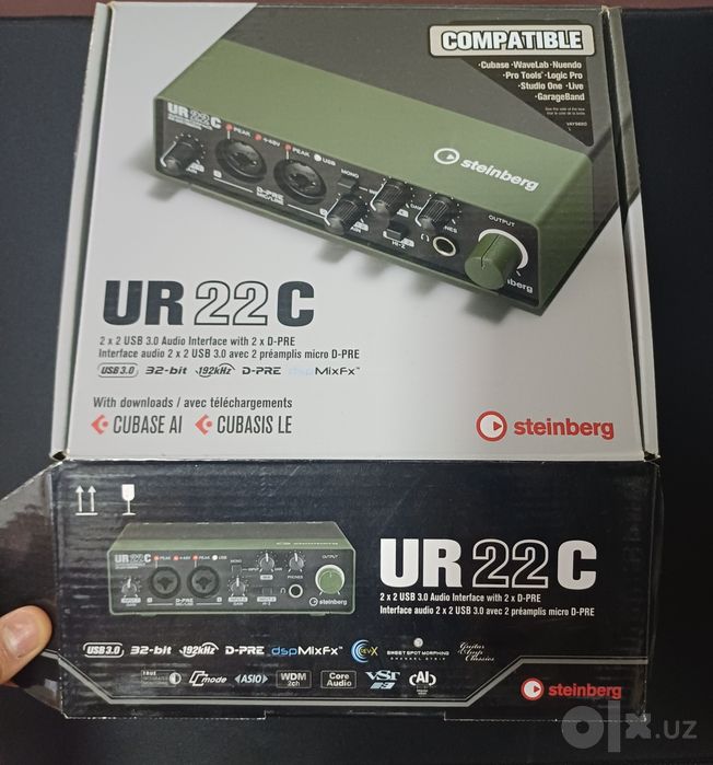 Аудиоинтерфейс Steinberg UR22C