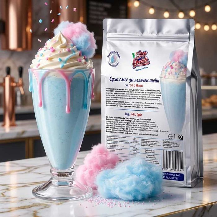 Суха смес за млечен шейк Don Gelato – 8 вкуса | Отлично качество