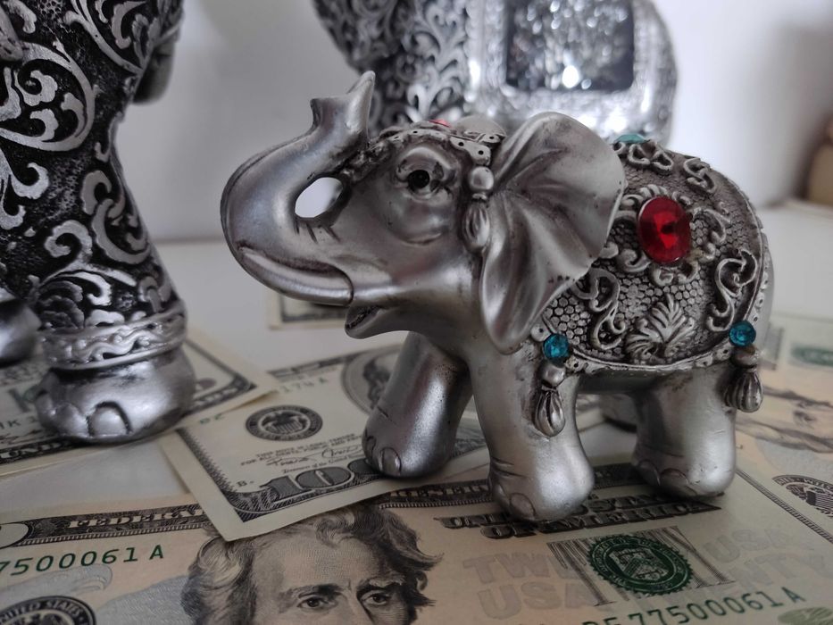 Семья слонов. 3 шт.