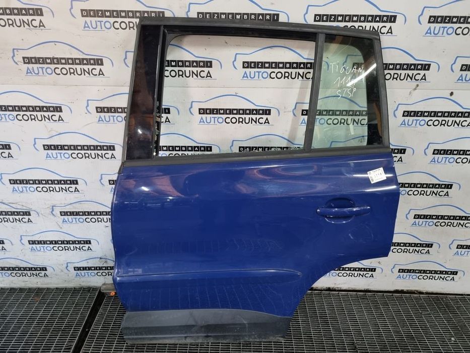 Usa Stanga Spate Volkswagen Tiguan 5N 2007 - 2011 SUV 4 Usi Albastru (1114) ZGÂRIATA