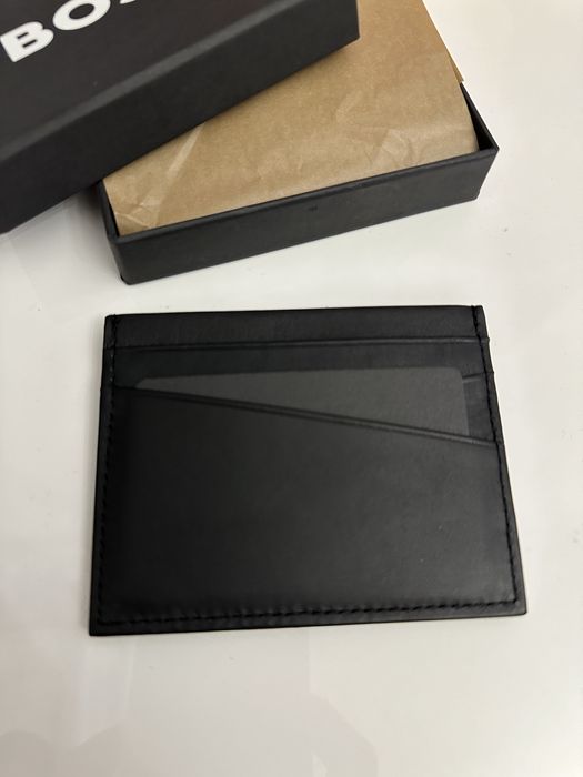 Кожаный картхолдер Boss оригинал