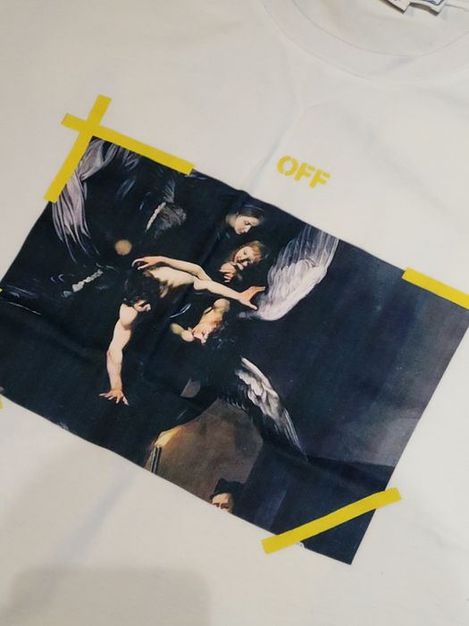 Tricou Off White Caravaggio - Nou Tshirt L
