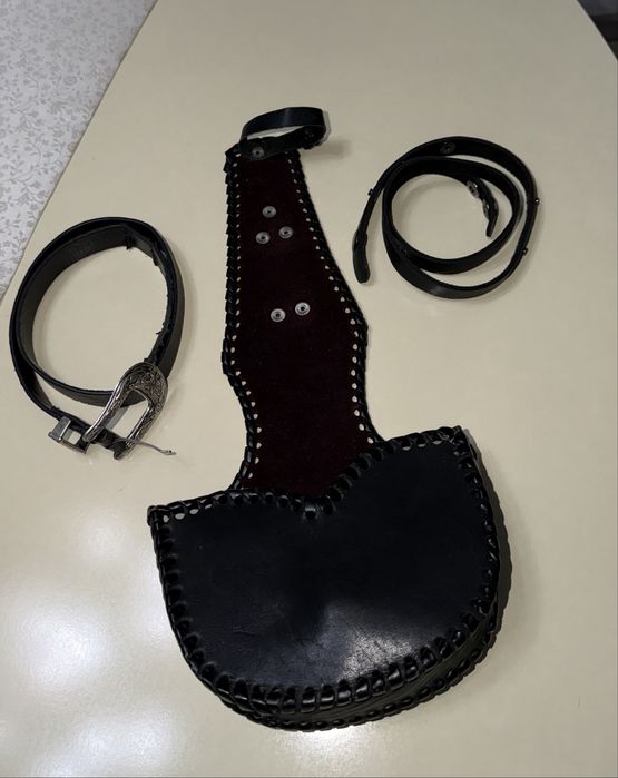 Қоржын для прима-қобыз,кожанный