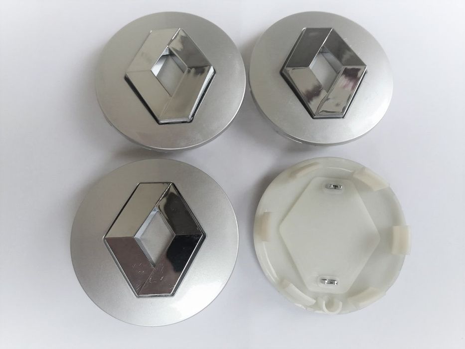 Капачки за джанти Рено сиви/черни