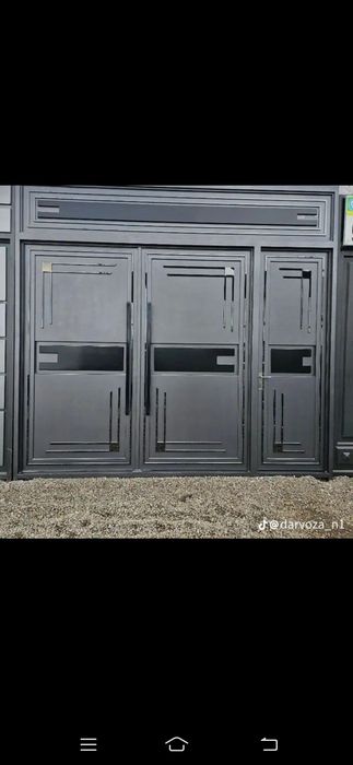 Навес перила Варота Навес Nave's Darvoza prilla nave's