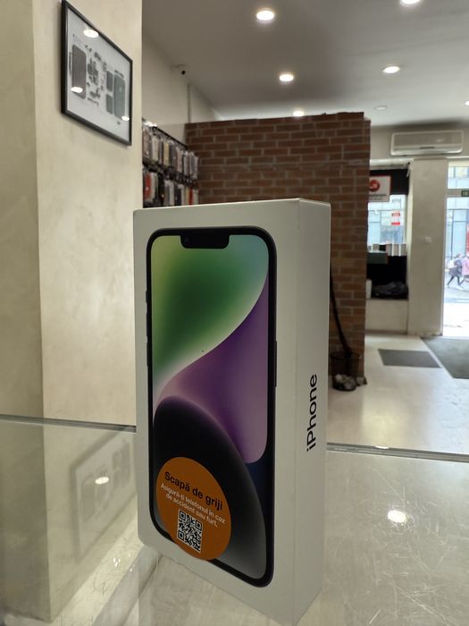 Iohone 14 nou sigilat 256 gb, liber de retea, garantie!!