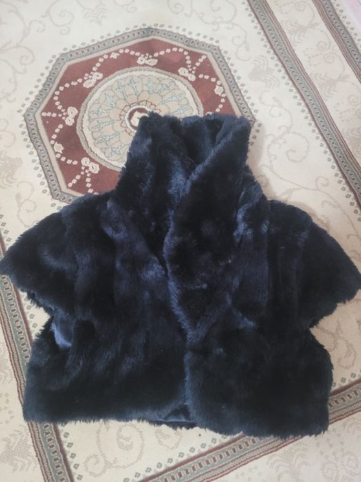 Vestă din imitatie blană