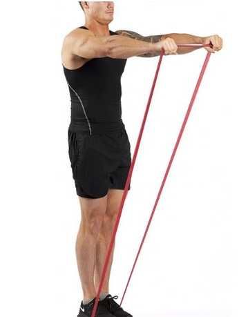 Banda elastica fitness sport exercitii antrenament - medie