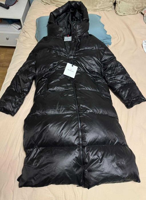 Черно Huppelong down jacket Moncler