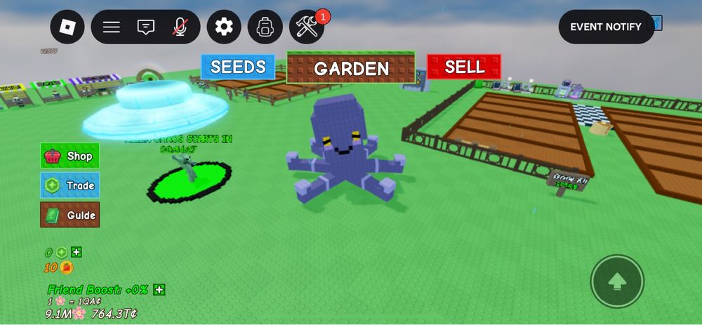 роблока гров а гарден петы