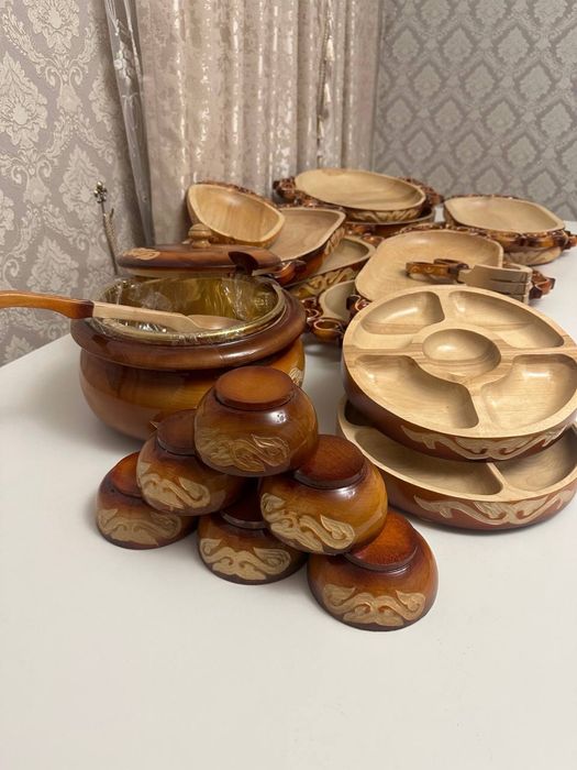 Ағаш ыдыстар, астаулар жалға беріледі