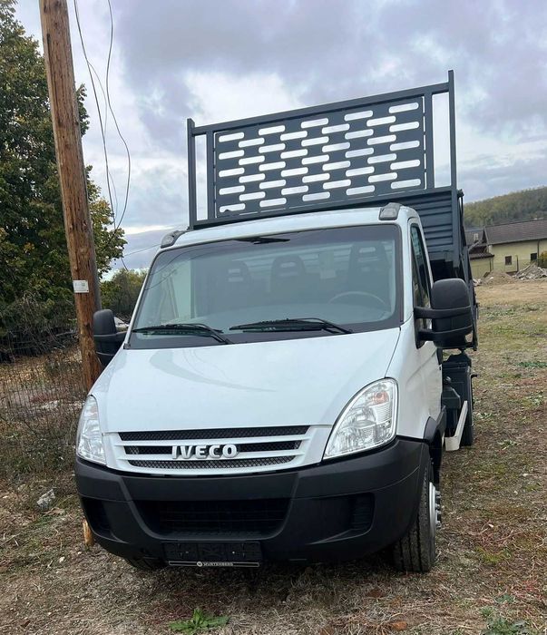Iveco Daily 65C15, an 2009, luna 10 Euro 5, AC, basculare pe cutie pe 3 parti maxim admis 6,5 tone