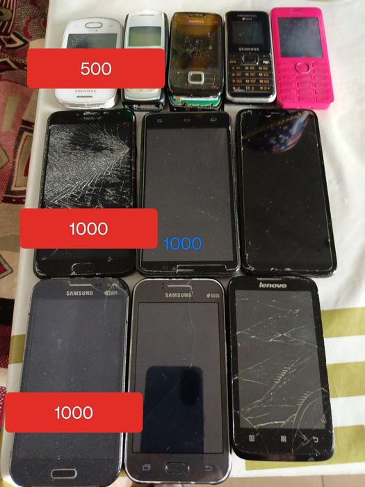 Телевизор и телефоны