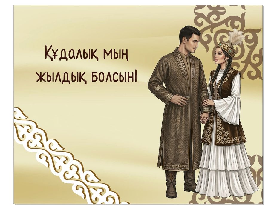 Құдалық баннер / фотозона