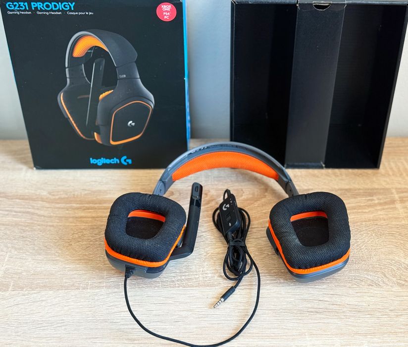 Căști Gaming Premium Logitech G231 PRODIGY - în stare foarte bună