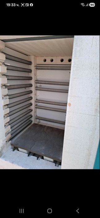 Високо температурна пещ за керамика,стъкло,метал