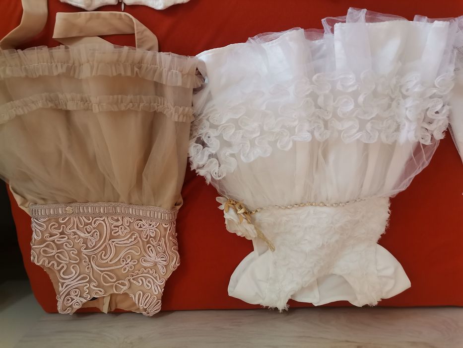 Коледна рокличка Contrast /Официални бебешки роклички Contrast