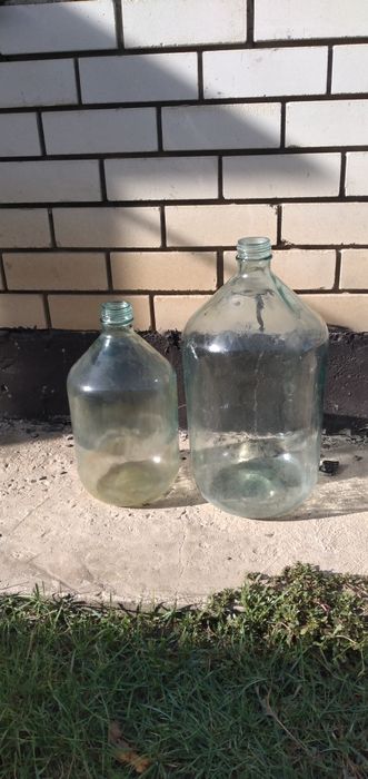 Бутыль стеклянная