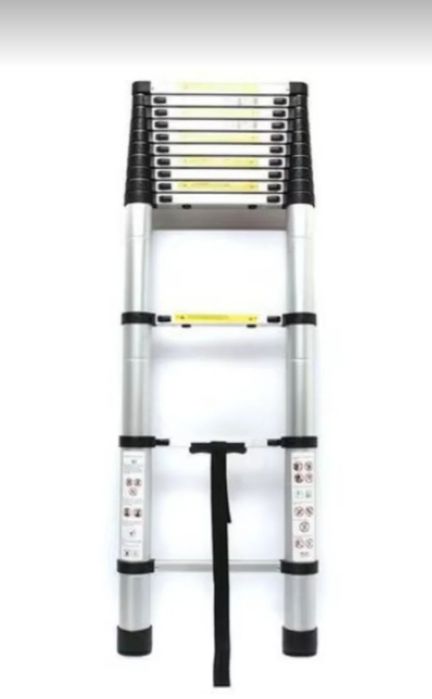 Scara premium telescopica din Aluminiu 11 Trepte,3,2 m, NOUĂ - 395 Lei
