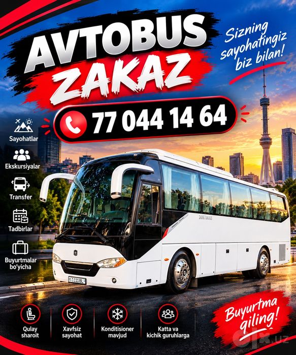 buyurtma avtobus
