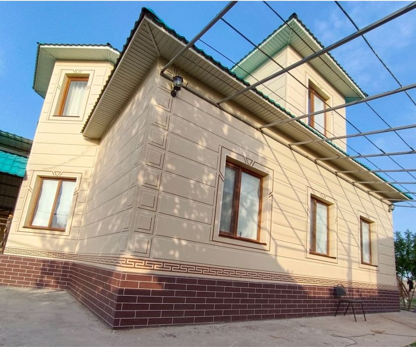 Жидкий травертин. Наружные работы