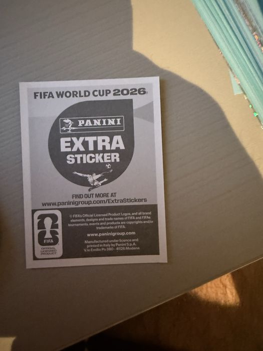 extra sticker panini cristiano ronaldo silver